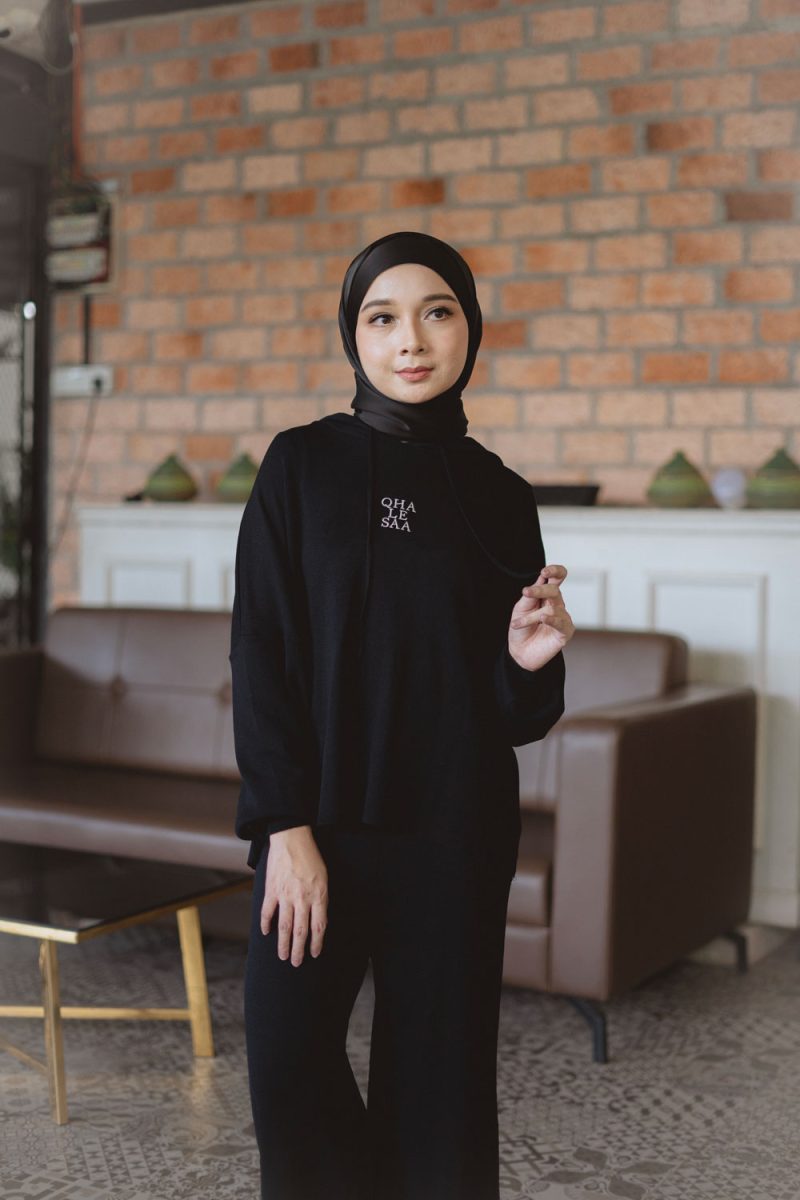 Ariana Knit Set - Black