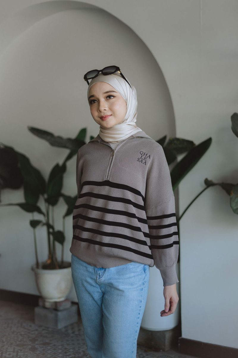 Demii knit tops - grey