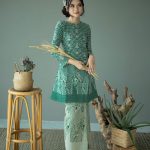 Raisa Brocade Tenun Pesak - Emerald Teal