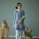 Raisa Brocade Tenun Pesak - Midnight