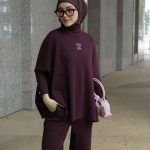 Anya Knit Set - Plum