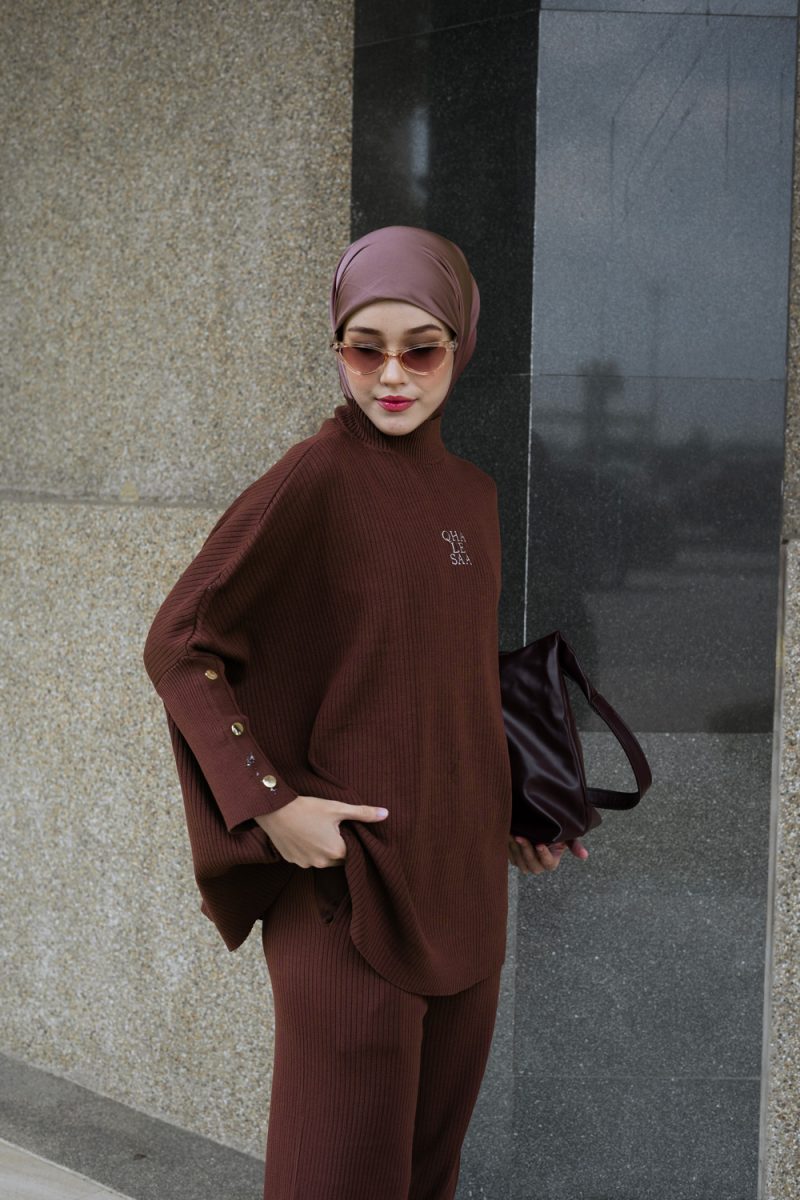 Anya Knit Set - Tiramisu