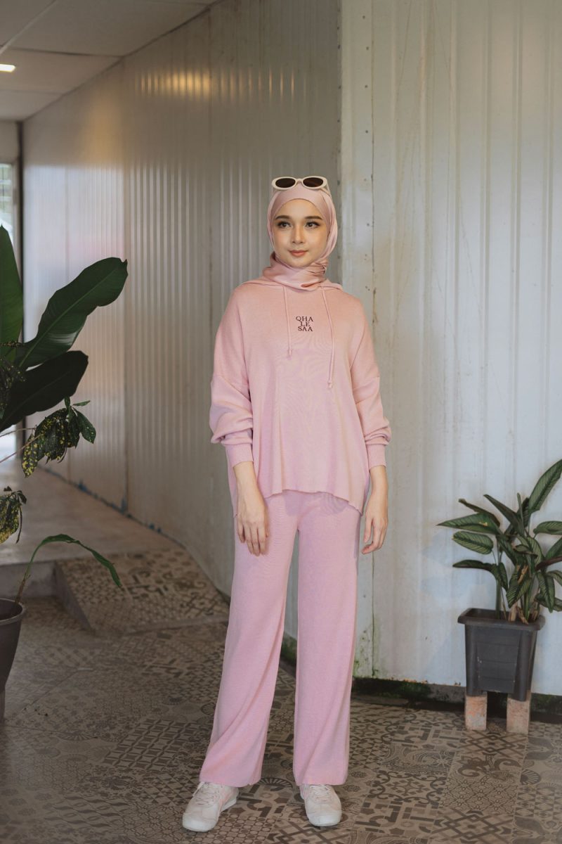 Ariana Knit Set - rose