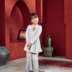 ELFIYAA KEBAYA SULAM ( girl ) - GREY