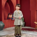 ELFIYAA KEBAYA SULAM ( girl ) - OLIVE