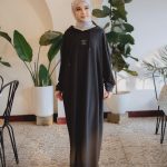 Saori Hoodie Dress - darkgrey