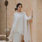 Ayyara Kaftan Kurung - Ivory