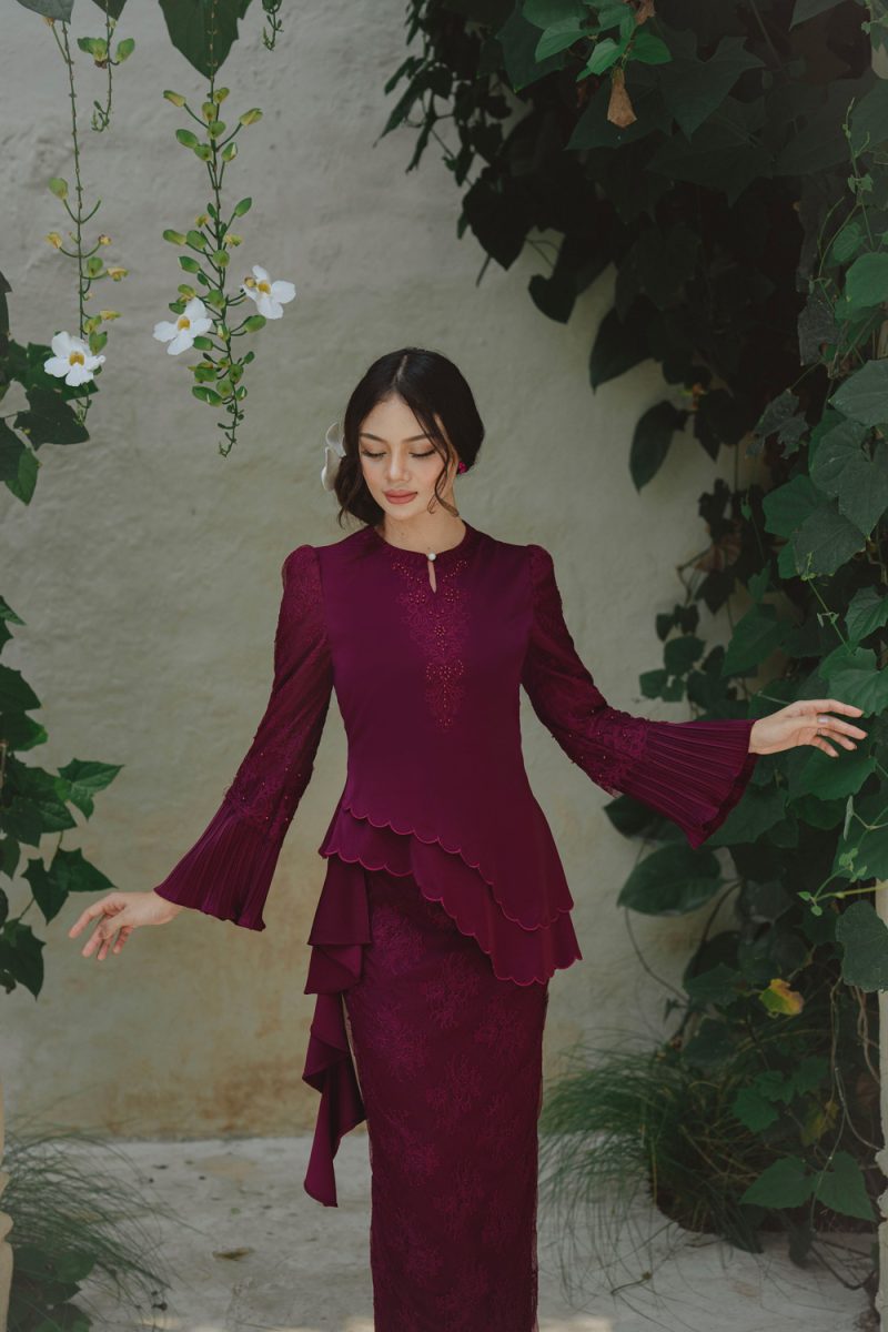Isabel - Burgundy