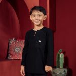 Rumii Johor Tops ( Boy ) - Black