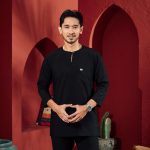 Rumii Johor Tops - Black