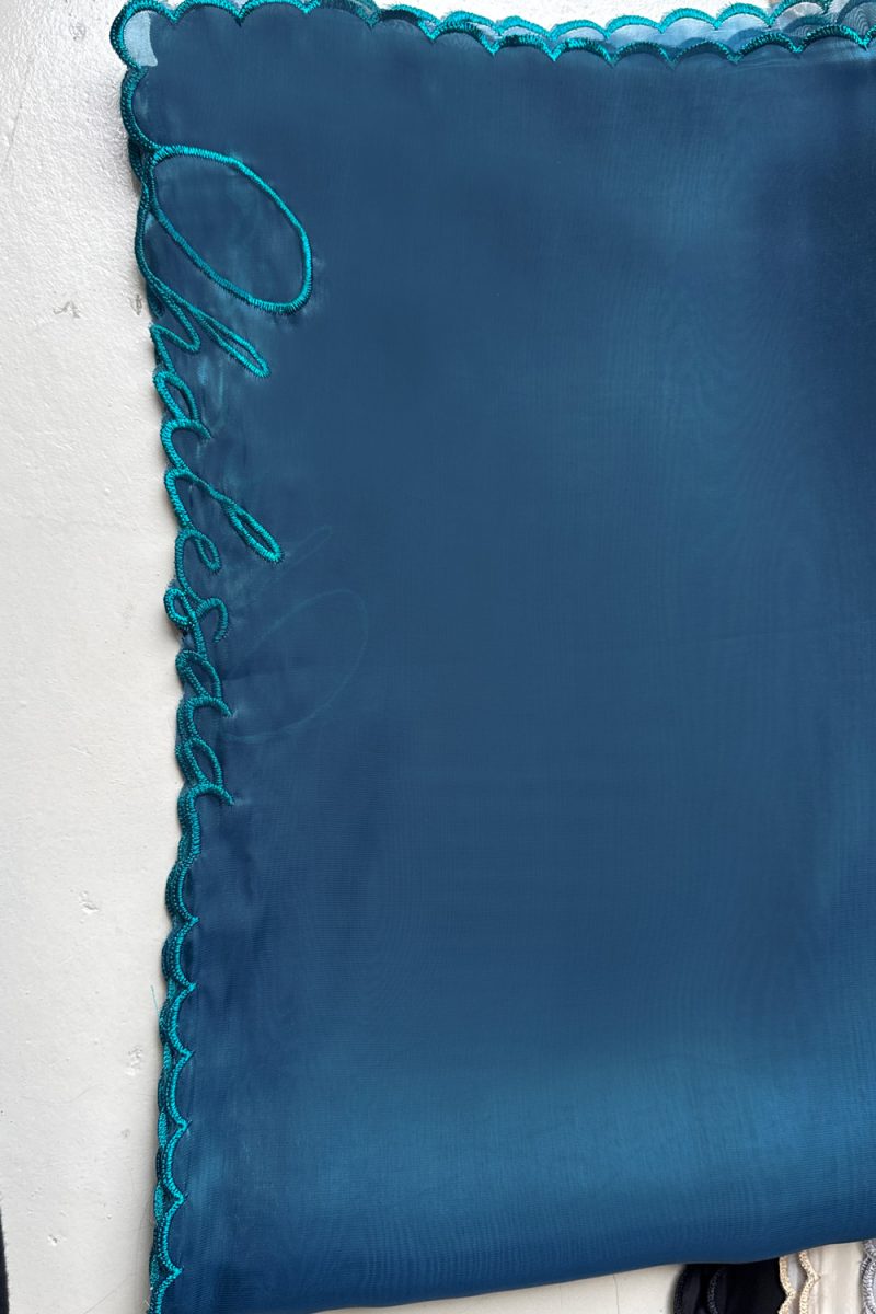 QHALESAA SELENDANG - TEAL BLUE