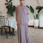 Sora Knit Set - dusty purple